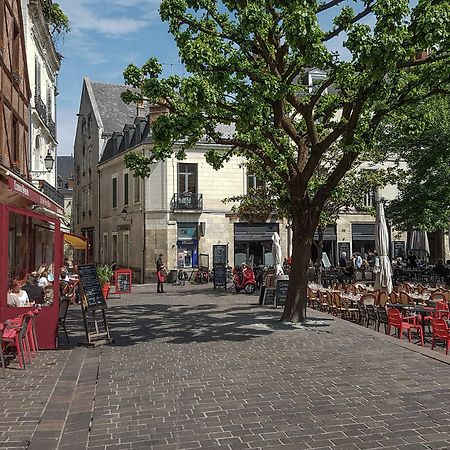 Grand T2 Vieux Tours Immeuble Historique Apartamento Exterior foto